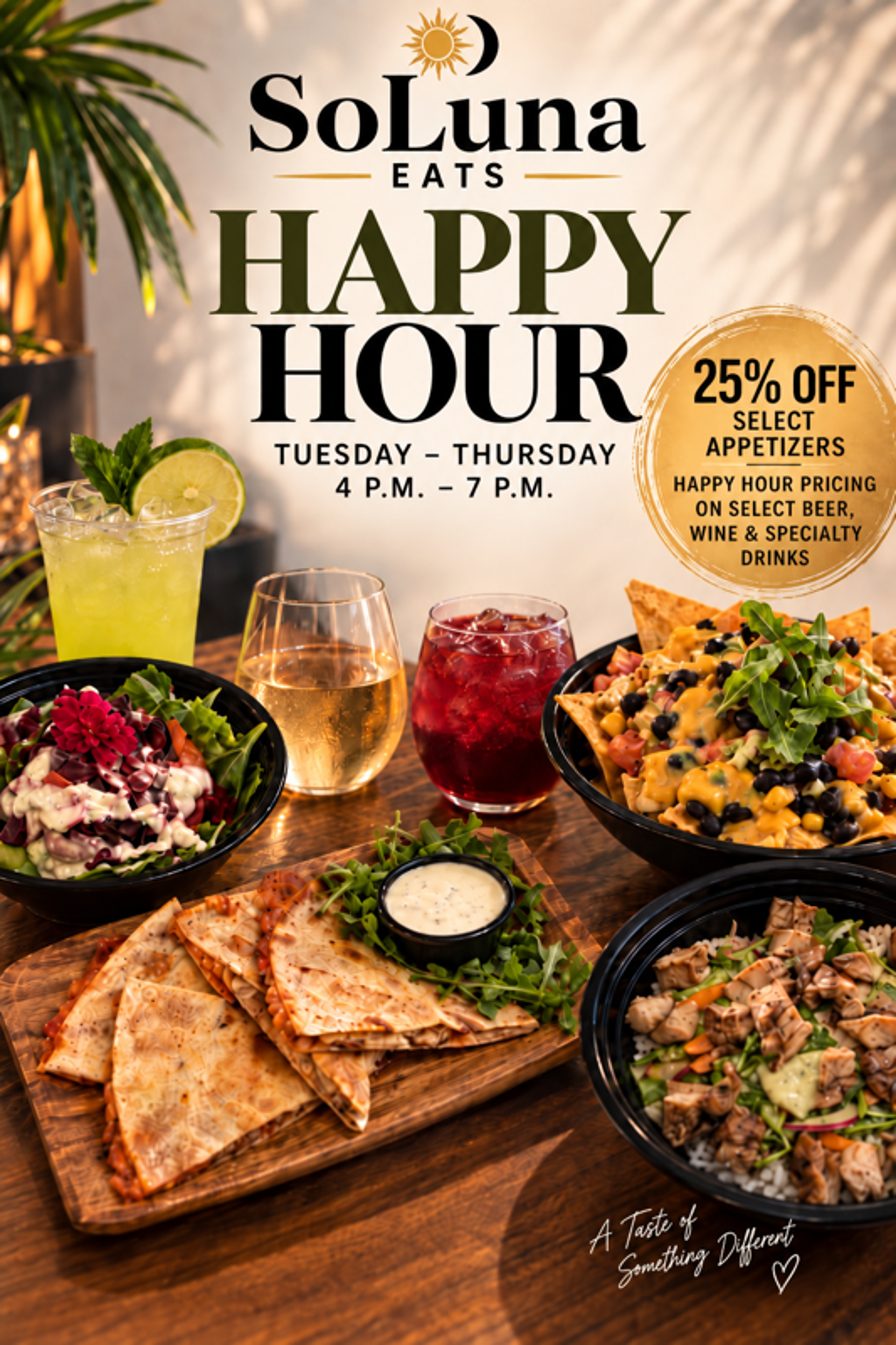 Tuesday–Friday Lunch Specials