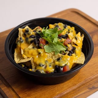 Midnight Black Bean Nachos